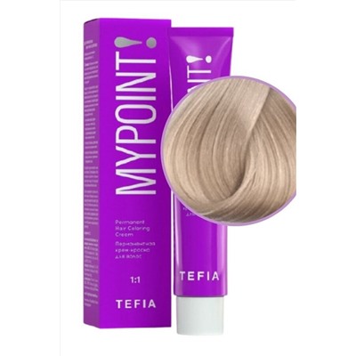 TEFIA Mypoint 10.87 Гель-краска для волос тон в тон / Экстра светлый блондин коричнево-фиолетовый, безаммиачная, 60 мл KRISTALLER, 1128220
