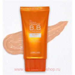 Корея LEBELAGE BB Крем с экстрактами жемчуга и апельсина SPF 50+ 30 мл 2024
