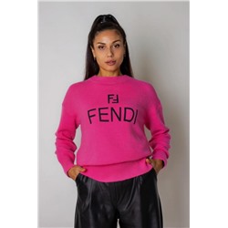 Теплый джемпер F женский арт.1835 (Розовый)