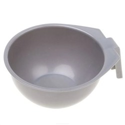 Dewal Чаша для смешивания краски с ручкой T-1212С, пластик, серый, 400 мл 2357
