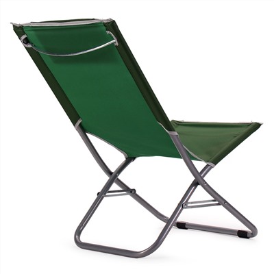 Кресло складное ЗЕЛЕНЫЙ № 4 92х25х90 /уп6/