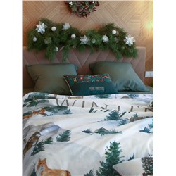 Постельное бельё 1.5-спальное «Этель» Winter village, бязь