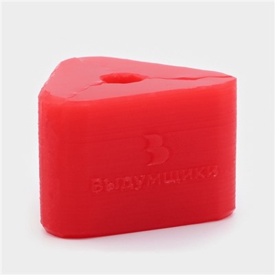 Молд для заливки шоколада Выдумщики «Тройник пуансетии», 4.3×4.2×3.5 см, силикон, красный