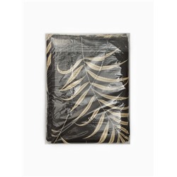 Постельное бельё 1.5-спальное «Экономь и Я», микрофибра 60 г/м², чёрное, золотое