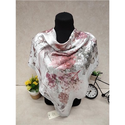 Женский платок из шёлка, мультицвет