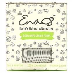 Earth's Natural Alternative, биоразлагаемые вилки, 100 штук