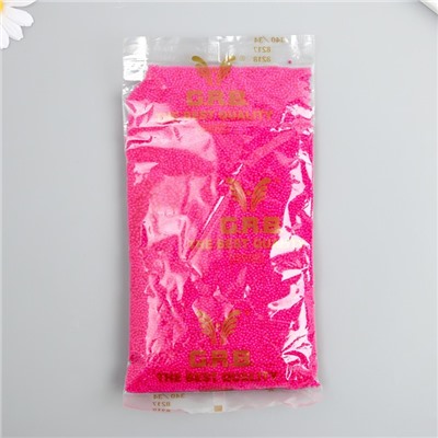 Бисер стекло 12/0 «Ярко-розовый», ровный №687, 450 г