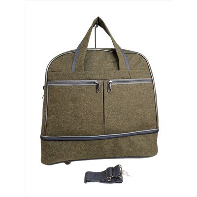 Дорожная сумка из текстиля, цвет хаки