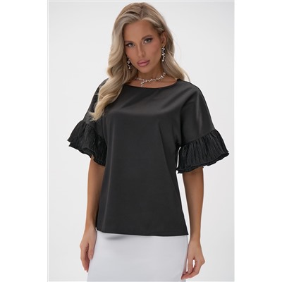 Блузка Луана (чёрный)