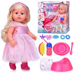 Кукла "Николь" (пьет, писает, слезы) с аксессуарами, в коробке