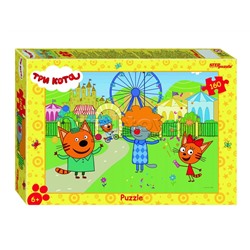 Пазлы 160 "Три кота. Новые истории" (АО "СТС")