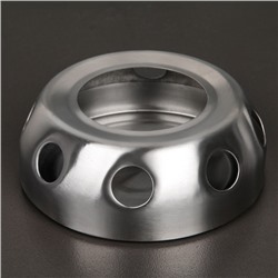 Подставка-подогрев, 13.5×6.5 см, нержавеющая сталь