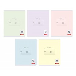 Тетрадь  12л  крупная клетка "Классическая серия" ТКК127415 Listoff