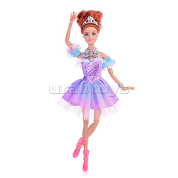 Кукла София 29 см, (руки и ноги сгиб, балерина, ресницы, акс,) в коробке