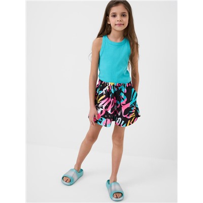 Шорты текстильные плавательные для девочек