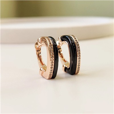 Серьги с керамикой