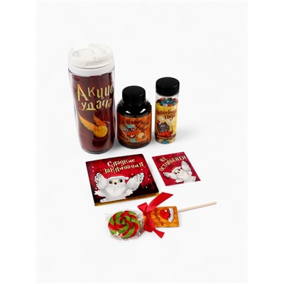 Подарочный набор новогодний гифтбокс «Новогодус Поздравлятус»