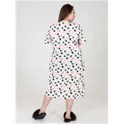 Швейное изделие "Фламинго" сердечки