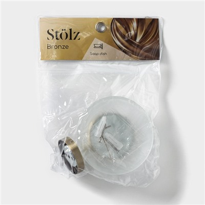 Мыльница настенная Stölz basic Bronze