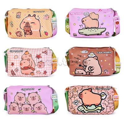 Сумочка детская "Дружные капибары" 19*14*6 см.