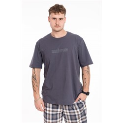 Пижама футболка и брюки М125117Псб