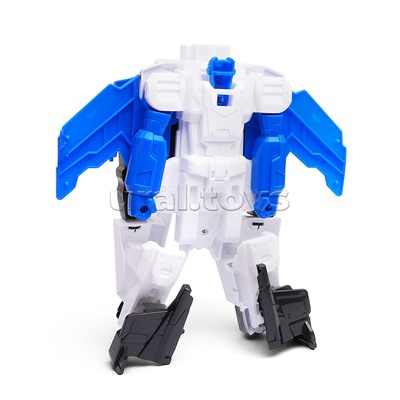 Робот трансформирующийся в служебное авто, в коробке