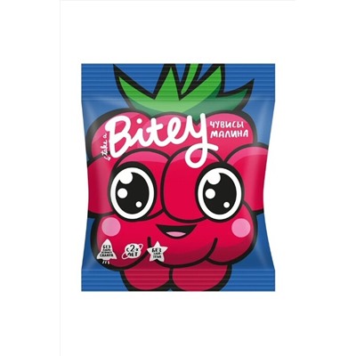 Мармелад Bitey "Чувисы" Малина 20г ЭКОПРОДУКТЫ, 1184000