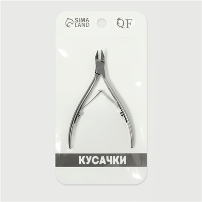 Кусачки педикюрные, 2 пружины, 10.5 см, длина лезвия-12 мм