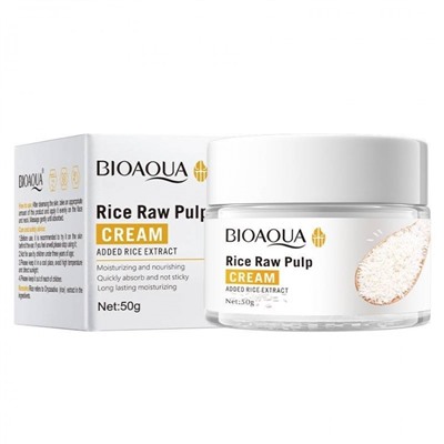 Крем для лица Bioaqua Rice Raw Pulp Cream