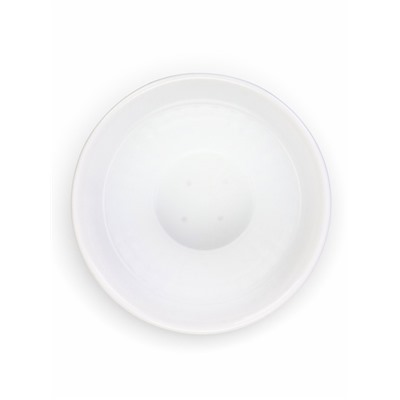 Горшок для цветов «Венеция», 5 л, d=26 см, h=20 см, пластиковый, белый