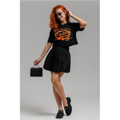 8512/1 Футболка женская (Черный_фантастика)