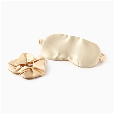 Набор новогодний подарочный «Этель. Бельчонок», 6 предметов, полотенце 30×60 см, маска для сна, резинка