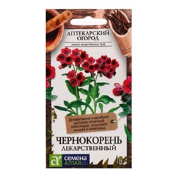 Семена цветов Чернокорень "Лекарственный", ц/п,  0,1 г