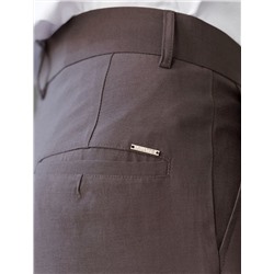 Брюки палаццо с защипами из плотного лиоцелла