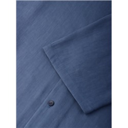 Рубашка мужская с коротким рукавом MIST, размер 54, синяя