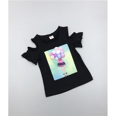 Футболка c 3D-эффектом для девочки TRP4199