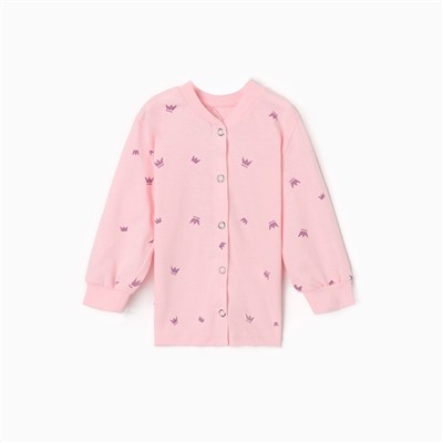 Кофточка детская MINAKU, рост 62-68 см, розовая