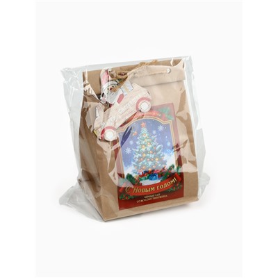 Чай подарочный в крафтовом пакете с игрушкой «С Новым годом», 50 г