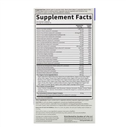 Garden of Life, Vitamin Code, мультивитамины из цельных продуктов для мужчин, 120 вегетарианских капсул