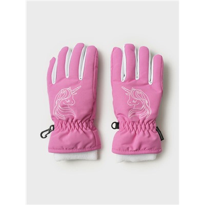 Перчатки текстильные для девочек