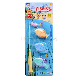 Рыбалка "Рыбки и алфавит" на листе