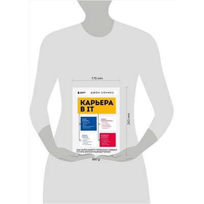 Эксмо Джон Сонмез "Карьера в IT. Как найти работу, прокачать навыки и стать крутым разработчиком"