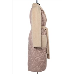 01-12072 Пальто женское демисезонное (пояс)