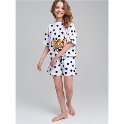 Пижама трикотажная для девочек