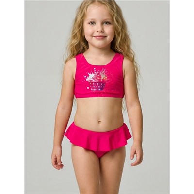 Купальный костюм трикотажный для девочек