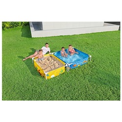 УЦЕНКА Бассейн каркасный My First Frame Pool, 213×122×30.5 см, от 2 лет, 561CF Bestway