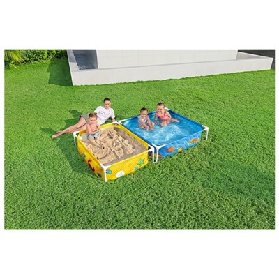УЦЕНКА Бассейн каркасный My First Frame Pool, 213×122×30.5 см, от 2 лет, 561CF Bestway