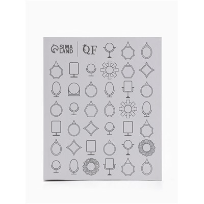 Зеркало настольное, овальное, 17.5×19 см, (12×17 см), бежевое