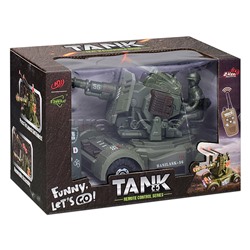 Танк "В бой!" на р/у, 27 MHz, в коробке