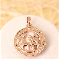 Кулон позолота H01-6508 (близнецы)